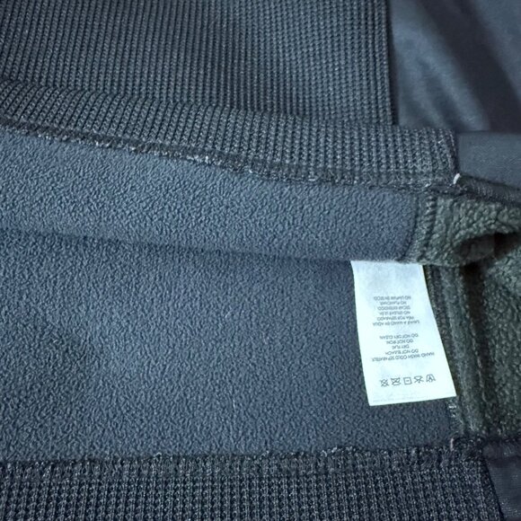 Spyder Mens XXL Quarter-Zip Pullover Long Sleeve Fleece Jacket Spider Logo Black - Picture 12 of 14